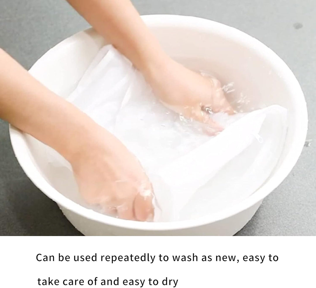 Reusable PEVA clothing covers, 12-pack, for dustproof closet organization & garment protection.