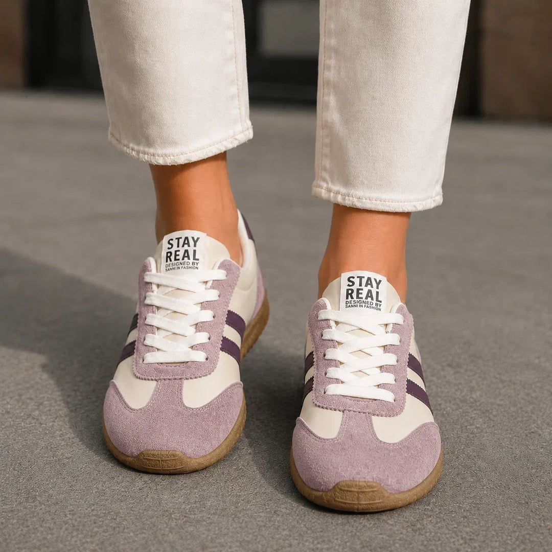 Pain relief women's trainers: orthopedic, wide fit, arch support for comfortable walking & active lifestyles.