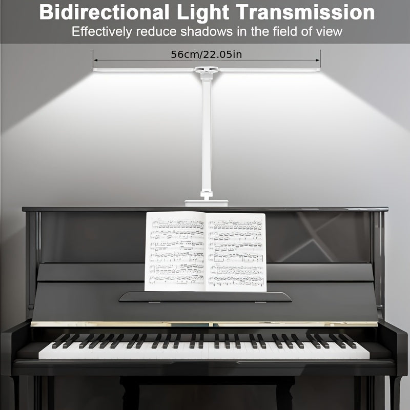 Energy-efficient unisex LED desk lamp, adjustable brightness & touch control for eco-friendly illumination.