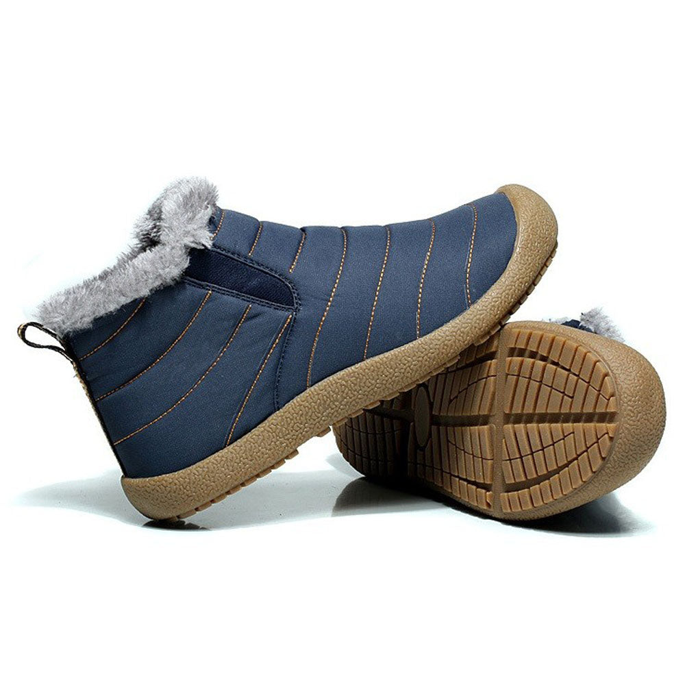 Men's Waterproof Super Warm Ankle Snow Boots