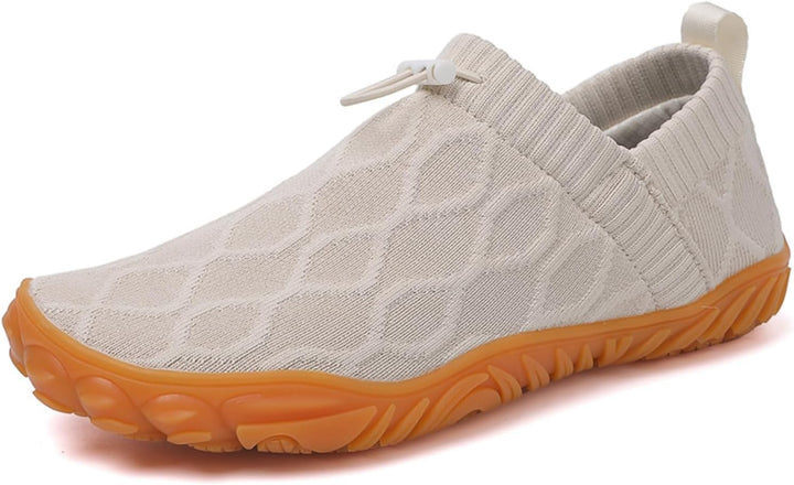 Men's Cozy Quilted Mesh Slip-On Sneakers
