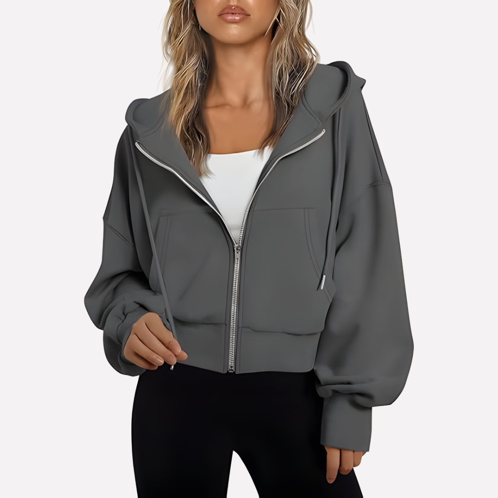 Oversized graphic pullover sweatshirt for women. Relaxed fit, comfortable long sleeve casual wear.
