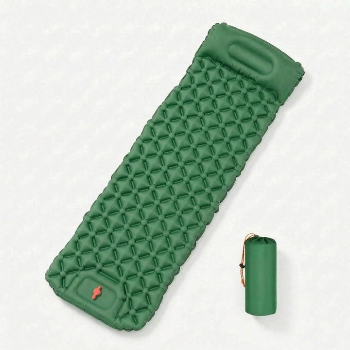 Essential ultralight backpacking sleeping pad. Comfortable inflatable camping gear for hiking, outdoor travel, and rest.