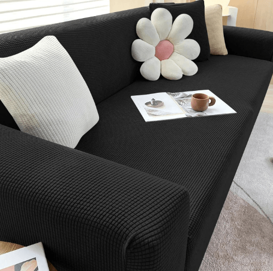 Durable non-slip sofa protector cover to refresh & protect your couch. Easy clean & pet friendly furniture cover.