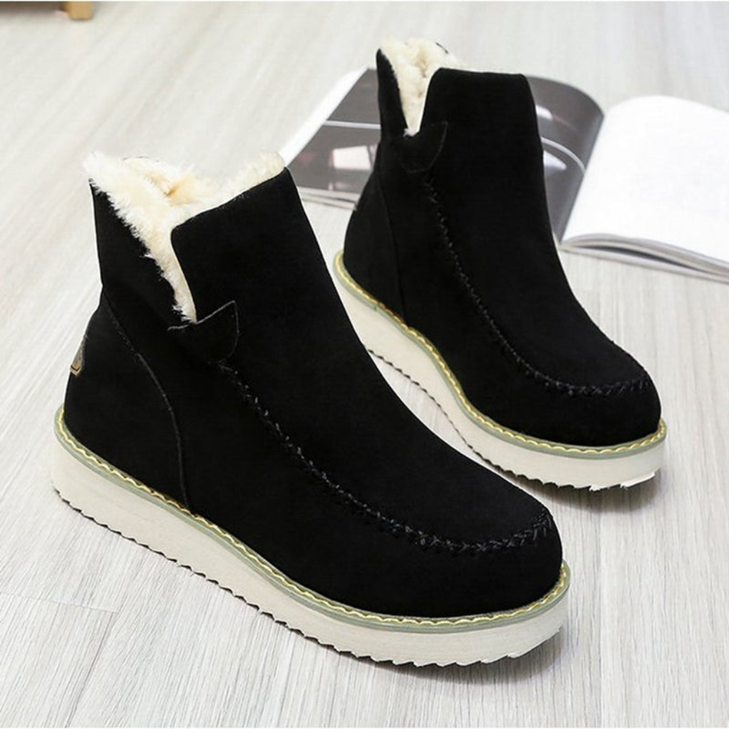 Stylish men's casual ankle boots for daily wear. Warm & comfortable, perfect for winter cold weather conditions.