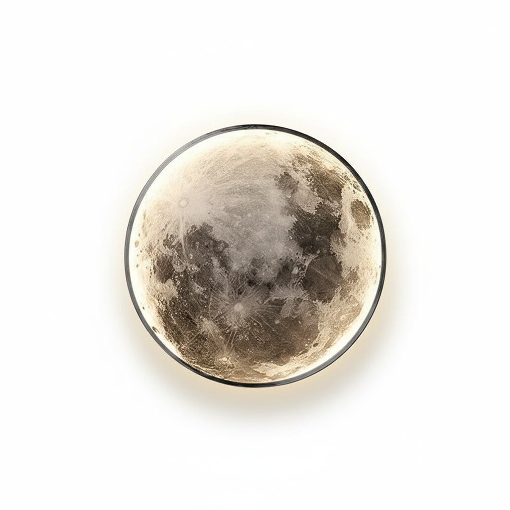 Harvest Moon Wall Light with Remote Control, 4 Sizes