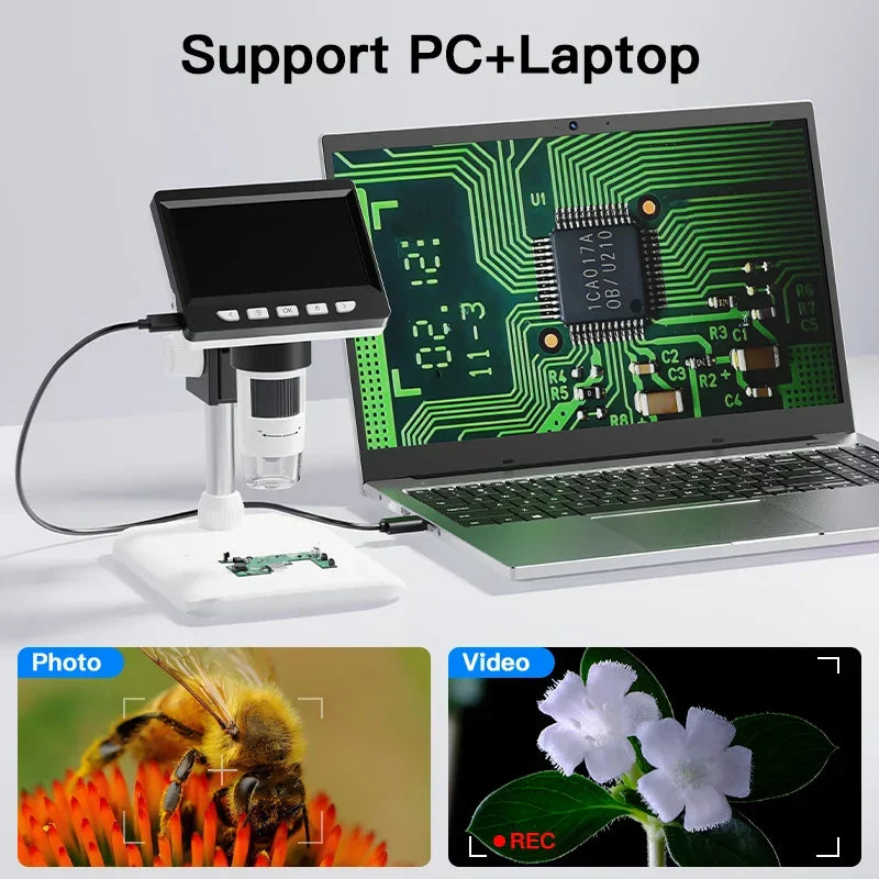 Tavvitaimp18 USB digital microscope, essential precision tool for hobbyists, DIY, and educational use.