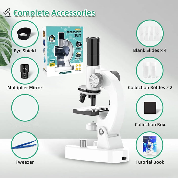 4800X digital microscope for kids, a high-magnification STEM toy for exploring biology & science.