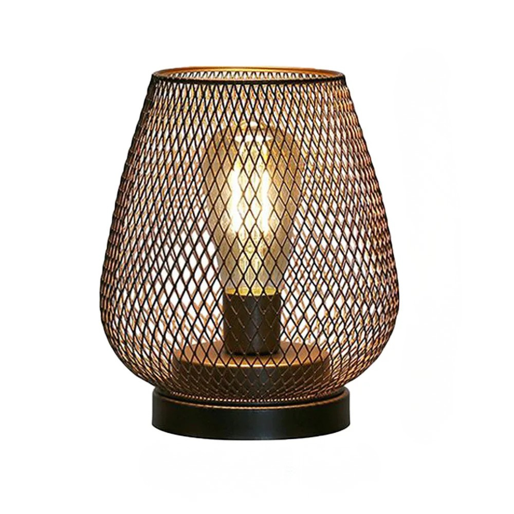 Set of 2 portable LED lanterns for indoor/outdoor lighting. Battery operated ambient light, perfect for home decor.