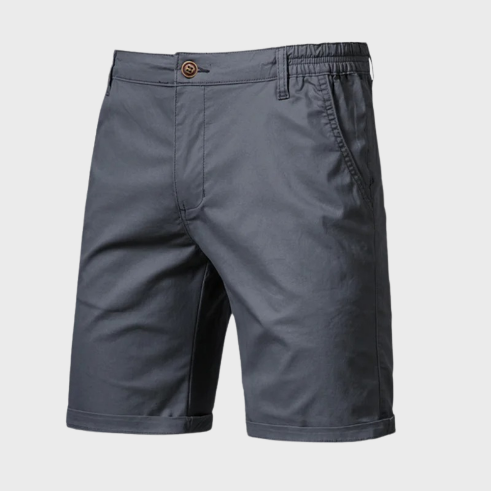 Luca men's cotton comfort shorts, relaxed fit for everyday summer style & casualwear.