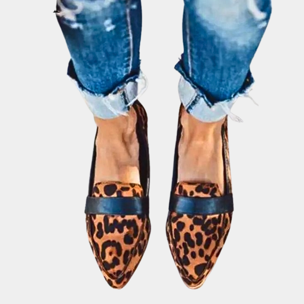Elegant pointed toe loafers for women, ideal for sophisticated everyday style, casual elegant, or business casual.