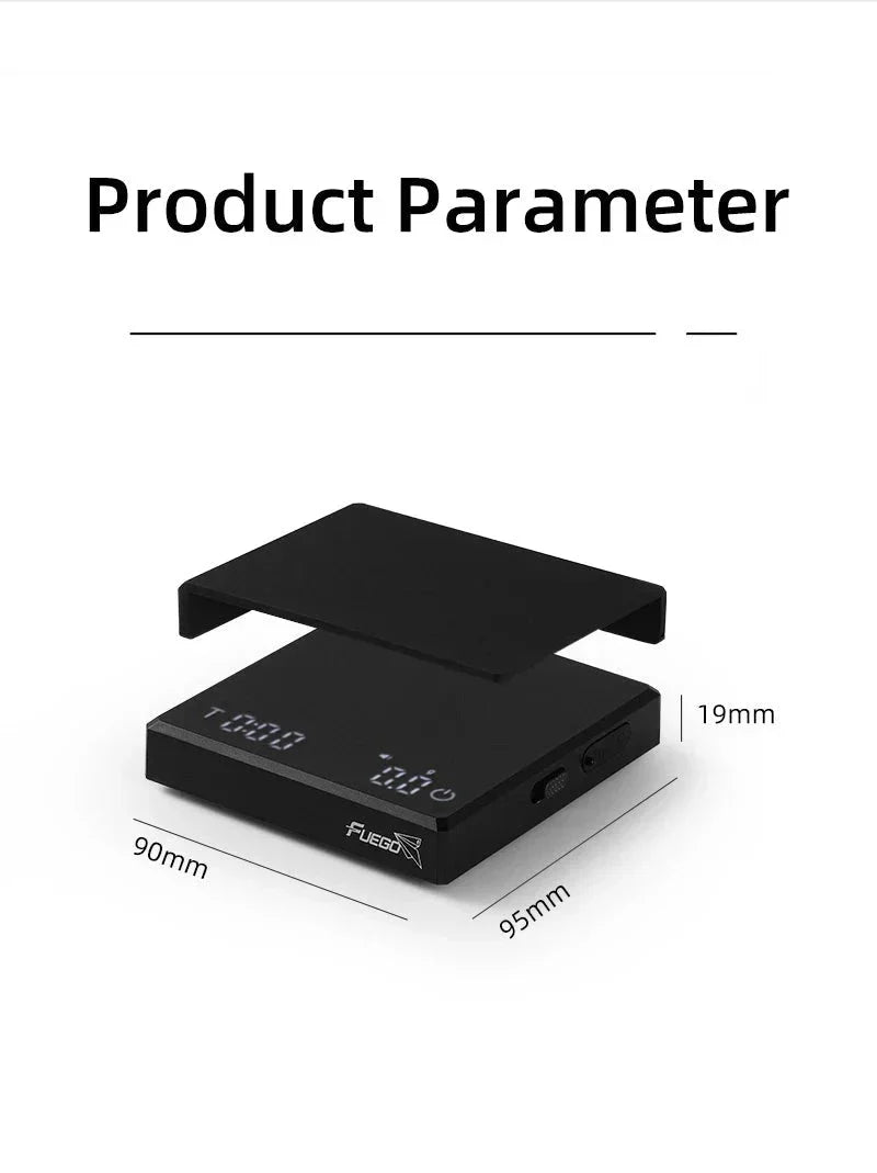 Compact Digital Coffee Scale with Precise Measurement - Lexians
