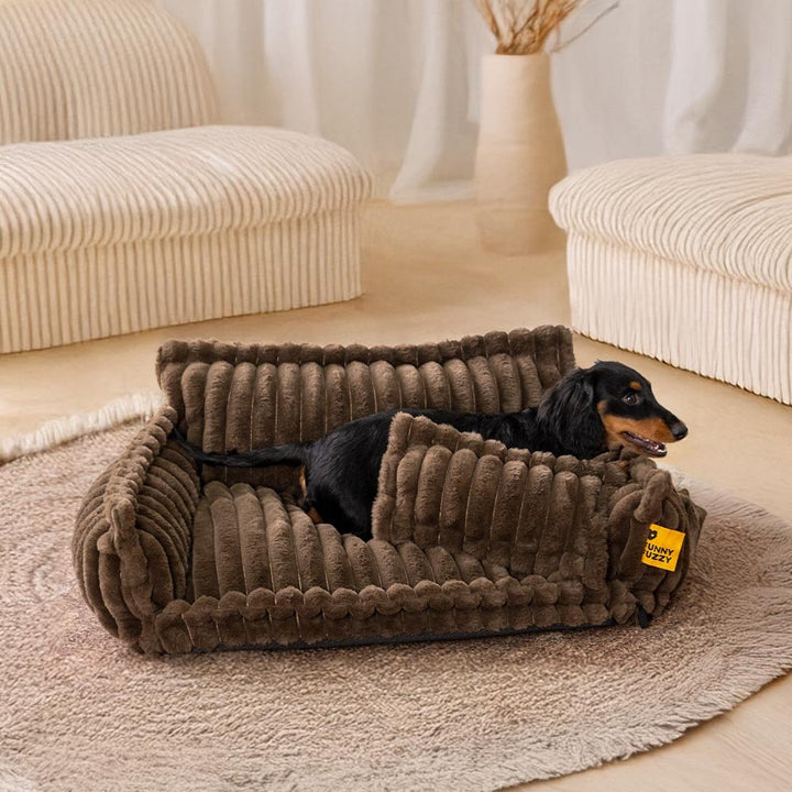 Large Orthopedic Fluffy Dog Pillow Sofa Bed for Dogs - Lexians