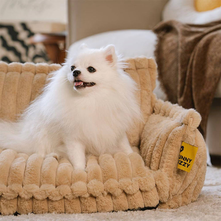 Large Orthopedic Fluffy Dog Pillow Sofa Bed for Dogs - Lexians