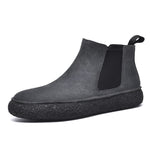 Gray high-top