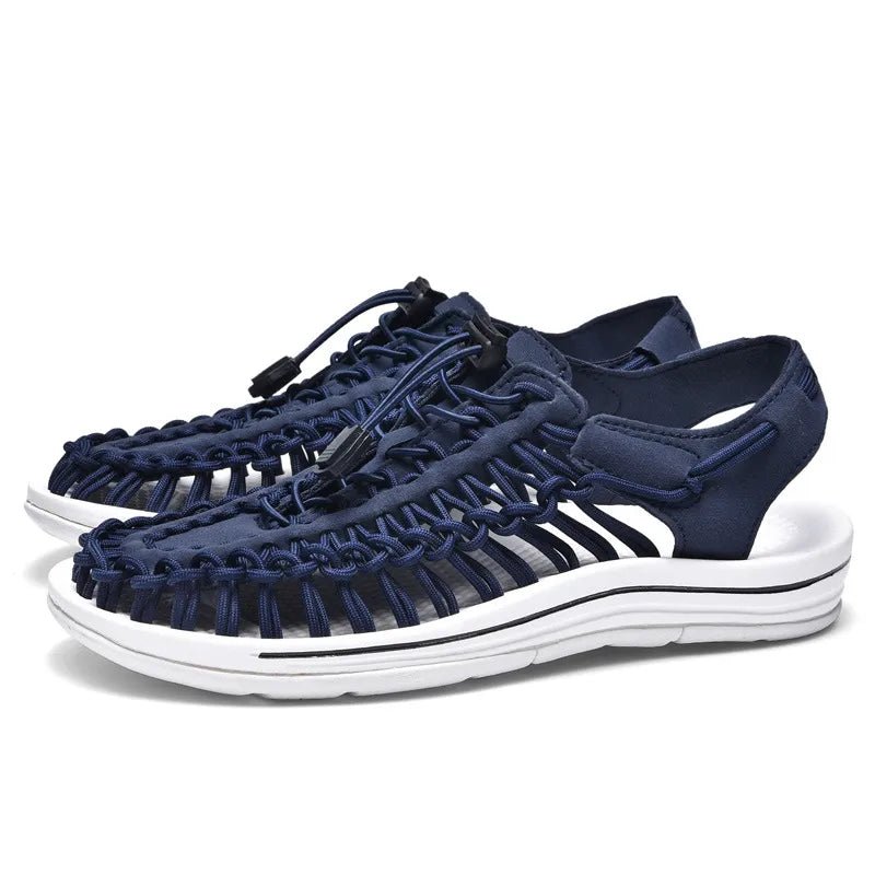 Men's Yacht Yarn Slip - Ons - Breathable Casual Flats - Lexians