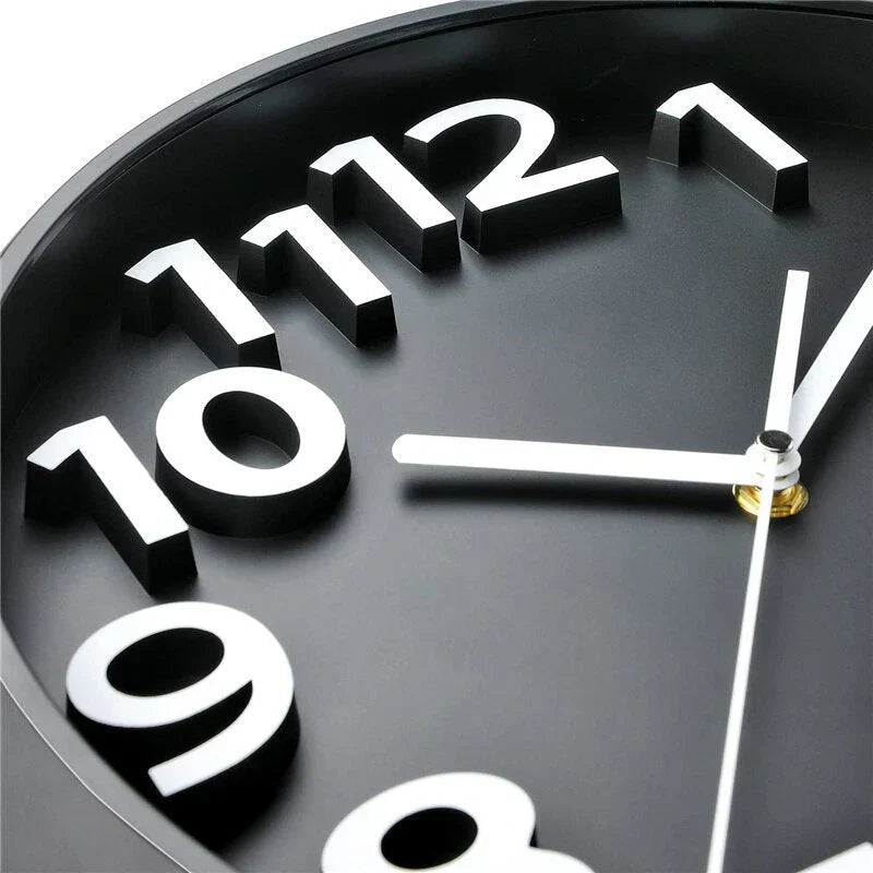 Modern Minimalist Wall Clock - Sleek Home Design - Lexians