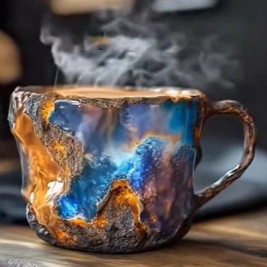Multicolor Imitation Crystal Coffee Mugs for Stylish Elegance - Lexians