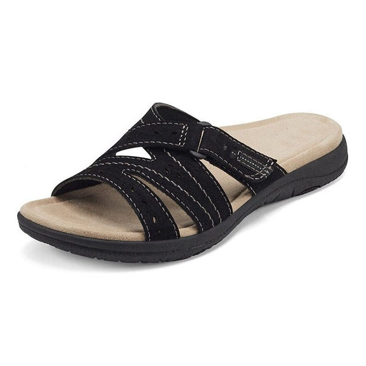 Stylish adjustable summer sandals for women, providing orthopedic foot support & comfort.