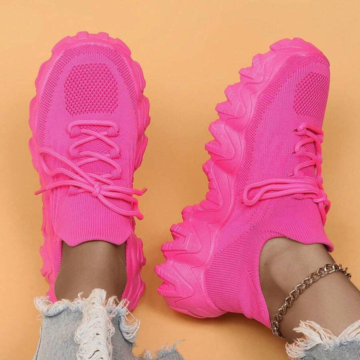 Close-up of the sole of a supportive orthopedic shoe, illustrating its durable traction.