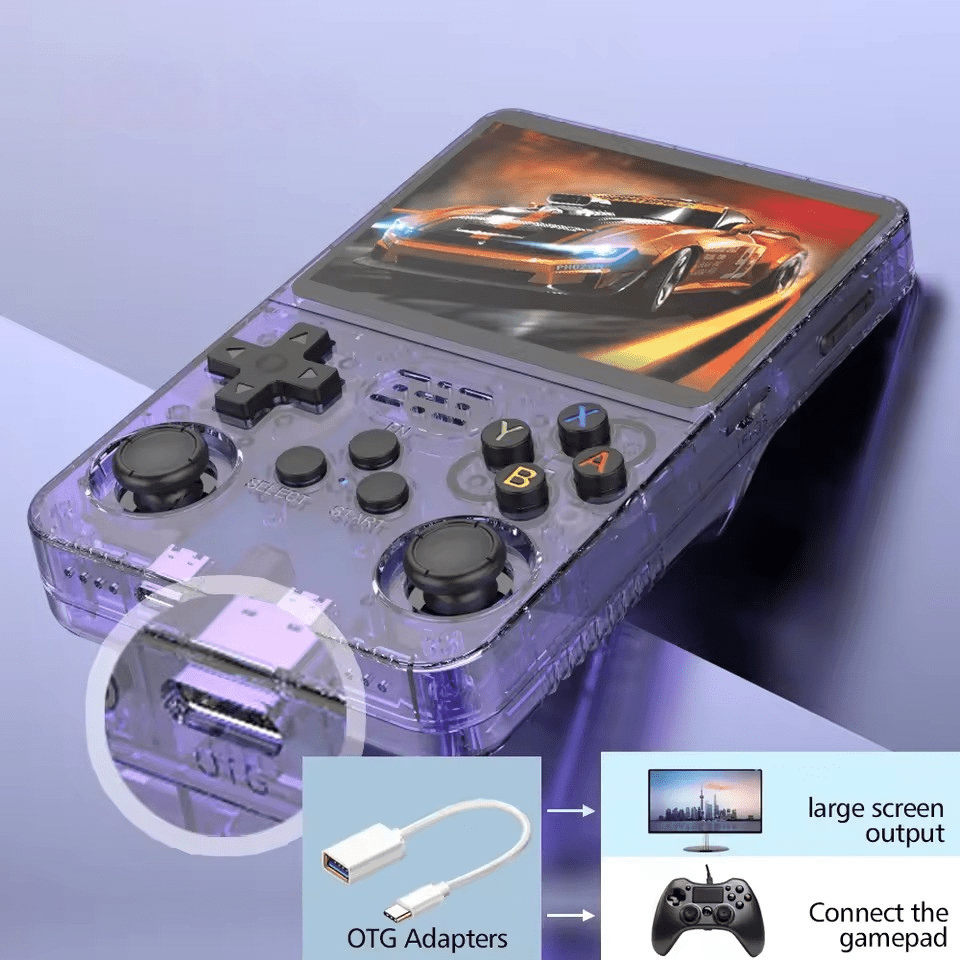 Unisex Retro Handheld Game Console with 10,000+ Games - Lexians