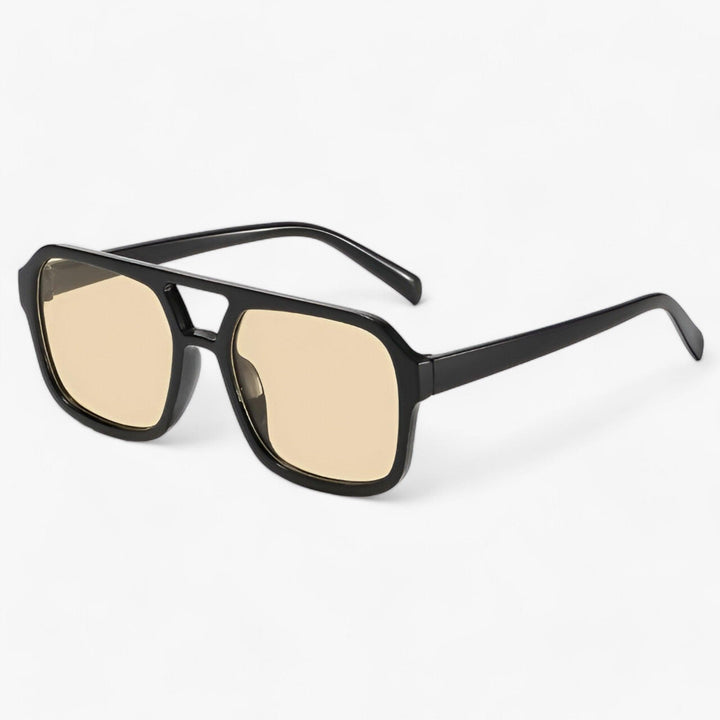 Iconic vintage oversized square frame sunglasses, unisex fashion accessory offering premium UV protection.