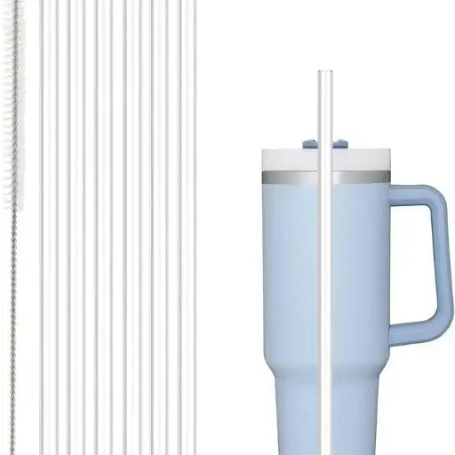 Universal replacement straws for various insulated tumblers & water bottles. Durable Tritan, eco-friendly.