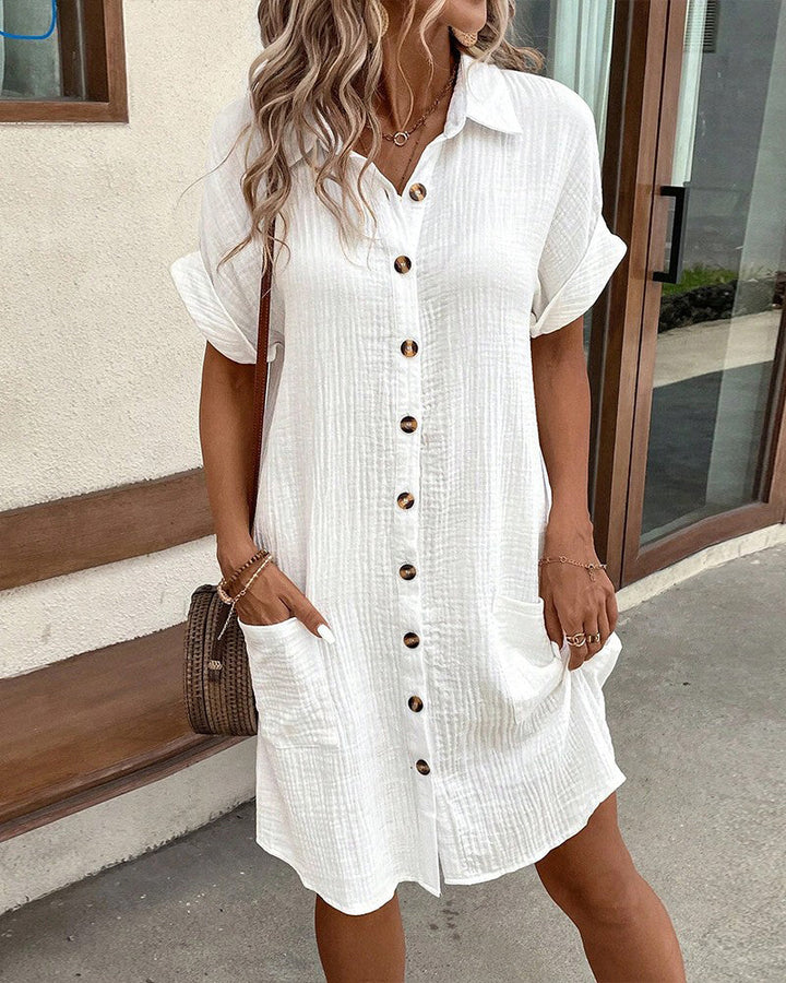Enjoy comfort in this women's relaxed fit breezy summer dress, perfect for day or vacation wear.