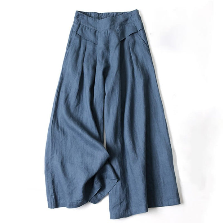 Women's High Waist Wide Leg Pants with Pockets